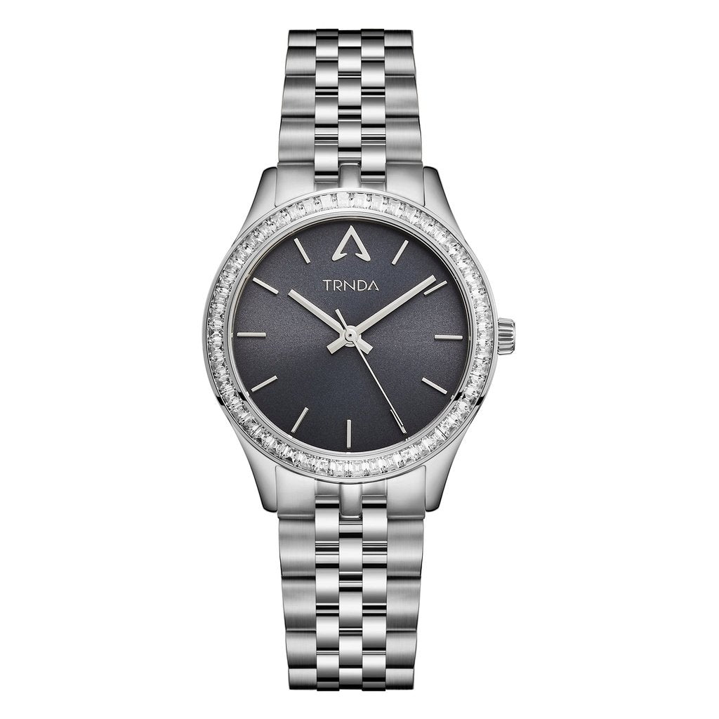 TRNDA Women's Stainless Steel Watch, Gray Dial | TRN-SS32-GD-0