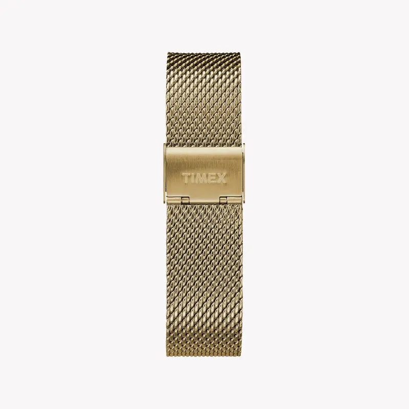 Timex Men's Gold Stainless Steel Watch, White Dial | TW2R27200-2