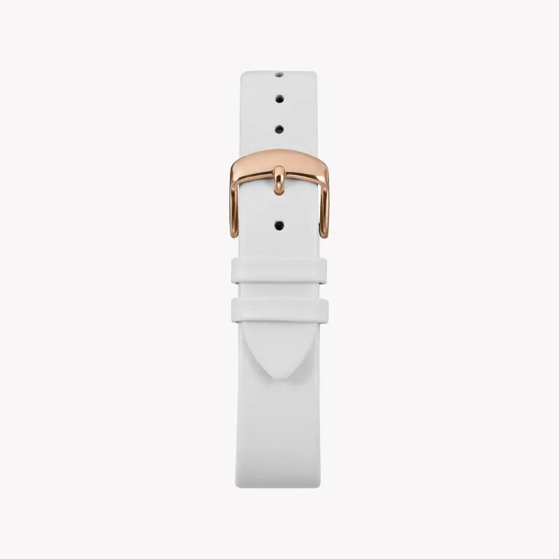 Timex Women's White Leather Watch, Rose Gold Case | TW2R95000-2