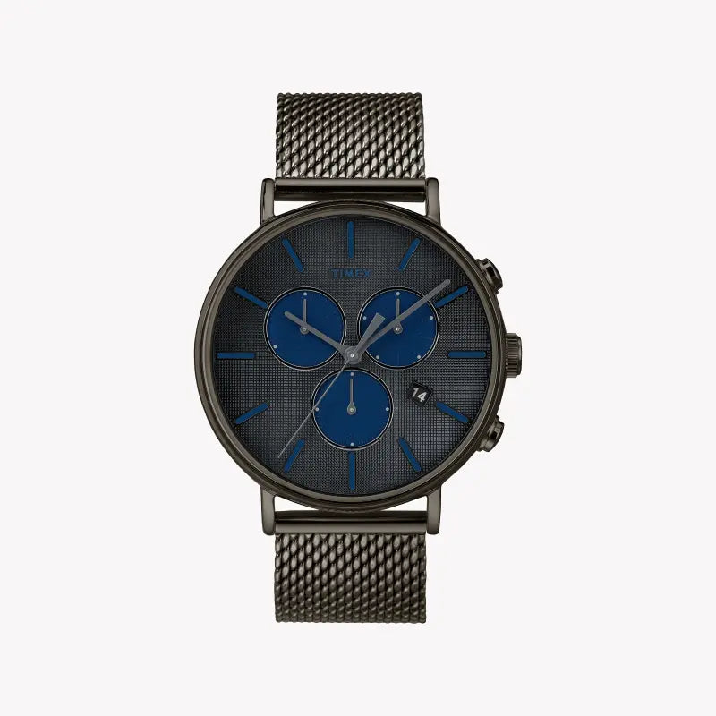 Timex Men's Gray Stainless Steel Watch, Gray Dial | TW2R98000-0