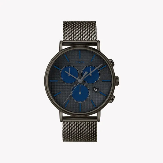 Timex Men's Gray Stainless Steel Watch, Gray Dial | TW2R98000-0