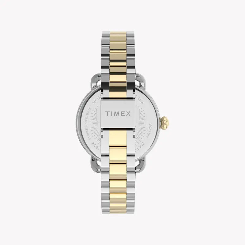 Timex Women's Silver Dial, Stainless Steel Band | TW2U13800-2