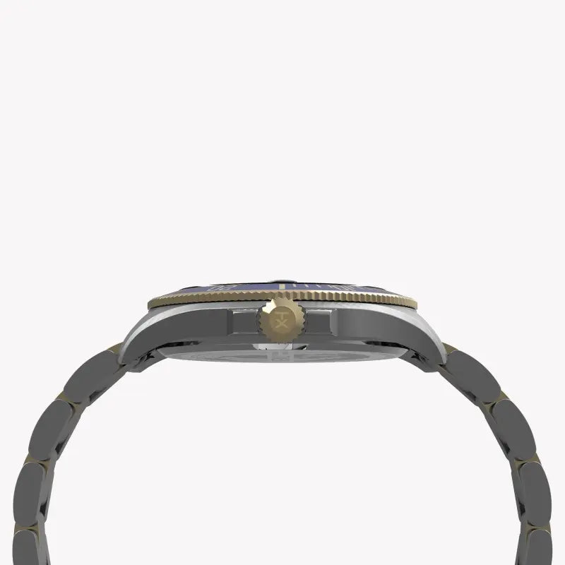 Timex Men's Blue Dial Watch, 2T Stainless Steel | TW2U71800-1
