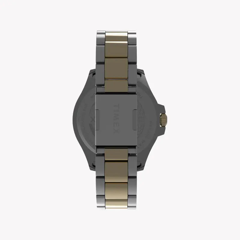 Timex Men's Blue Dial Watch, 2T Stainless Steel | TW2U71800-2
