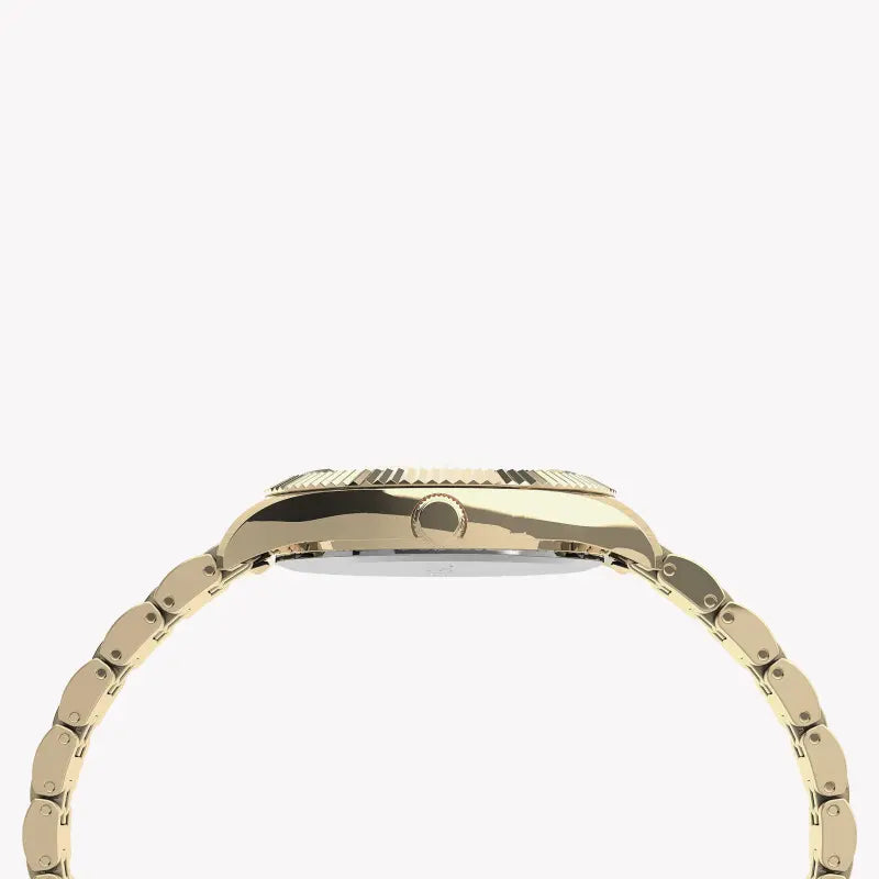Timex Women's Gold Stainless Steel Watch, Gold Dial | TW2U78500-1