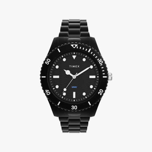 Timex Men's Black Ocean Plastic Watch | TW2Y04500-0