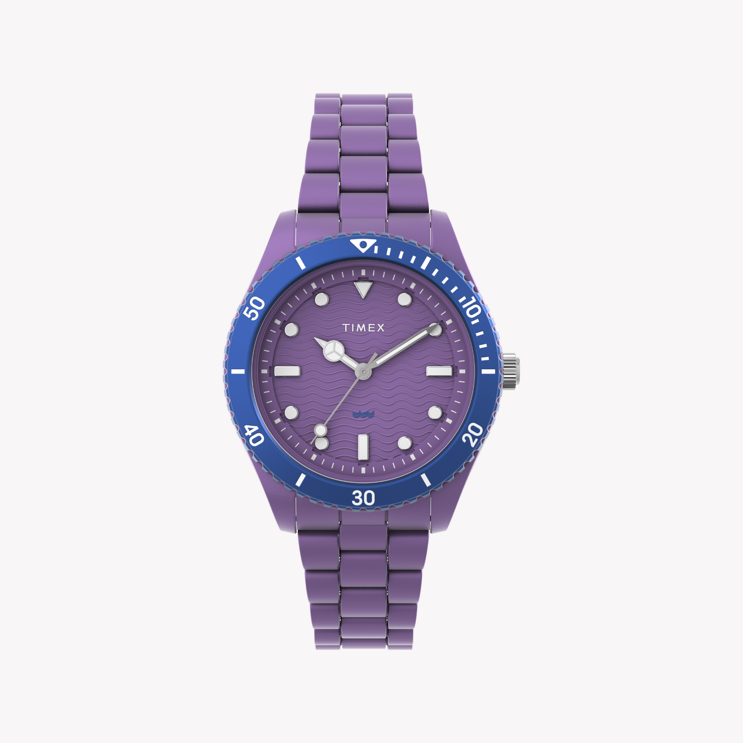 Timex Women's Purple Watch, Tide Ocean Plastic | TW2Y04800-0