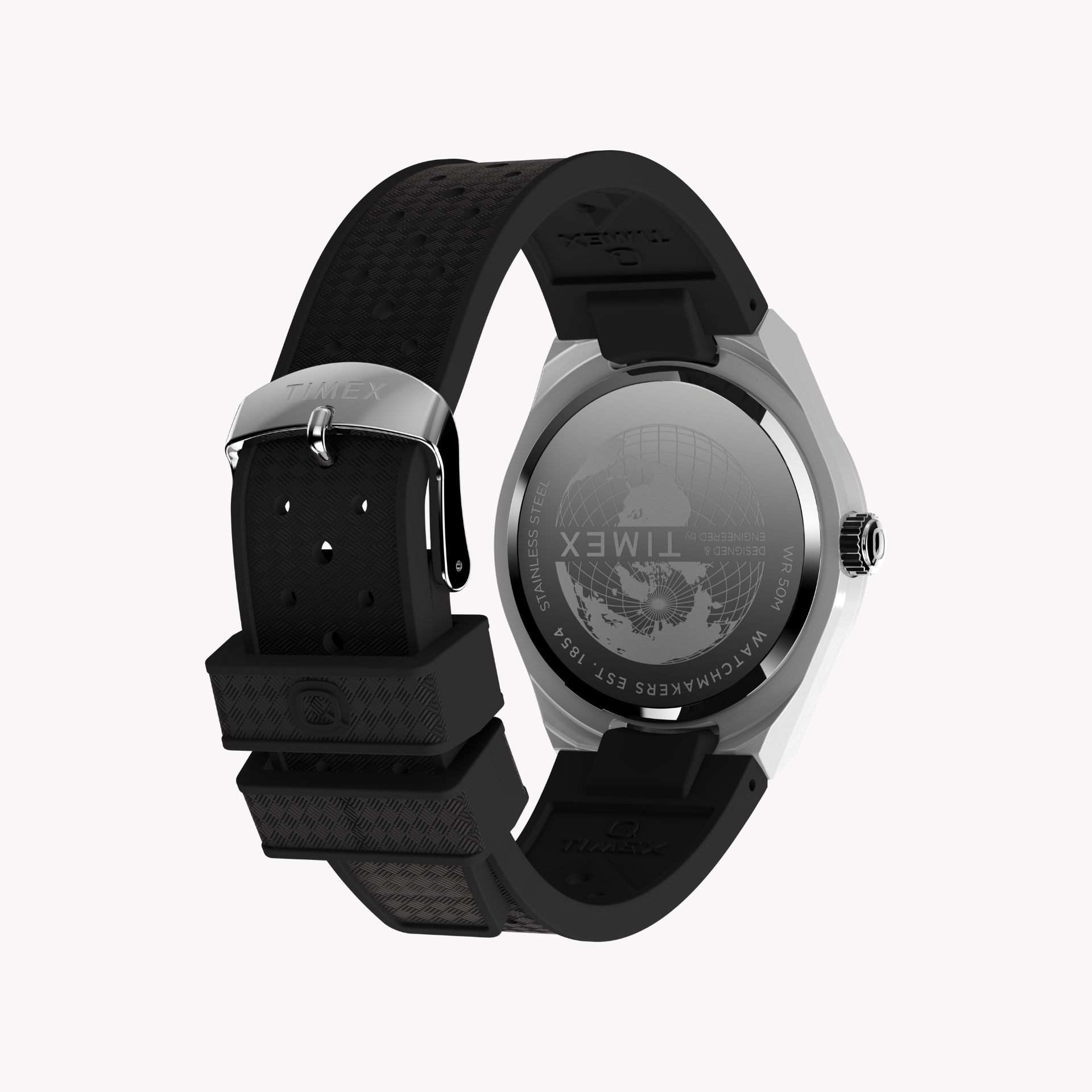 Timex Men's Stainless Steel, Black | TW2Y12200-2