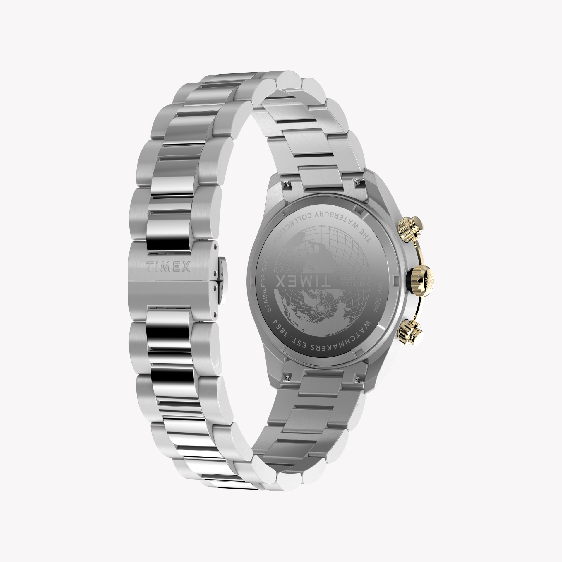 Timex Men's Silver Stainless Steel Watch | TW2Y24000-2