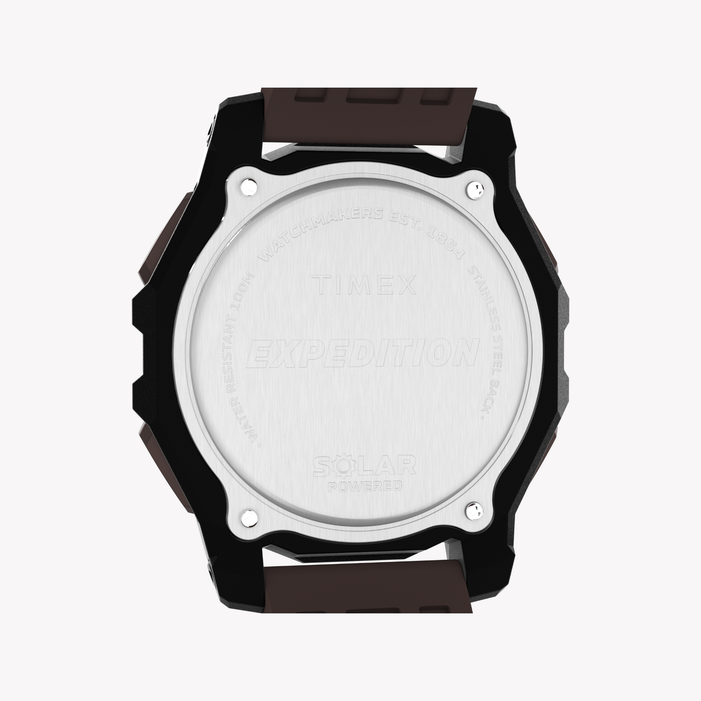 Timex Men's Black/Brown, Synthetic/Silicone | TW4B33800-4