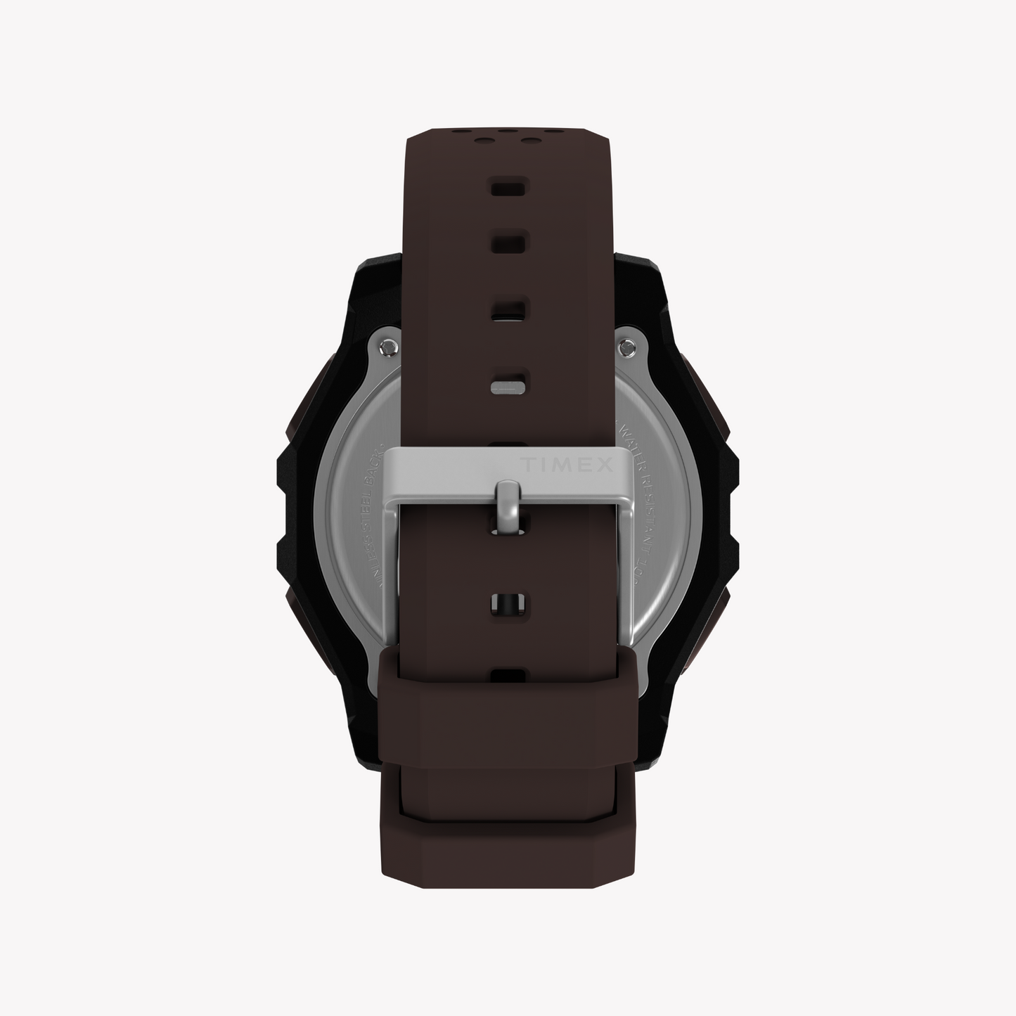 Timex Men's Black/Brown, Synthetic/Silicone | TW4B33800-3