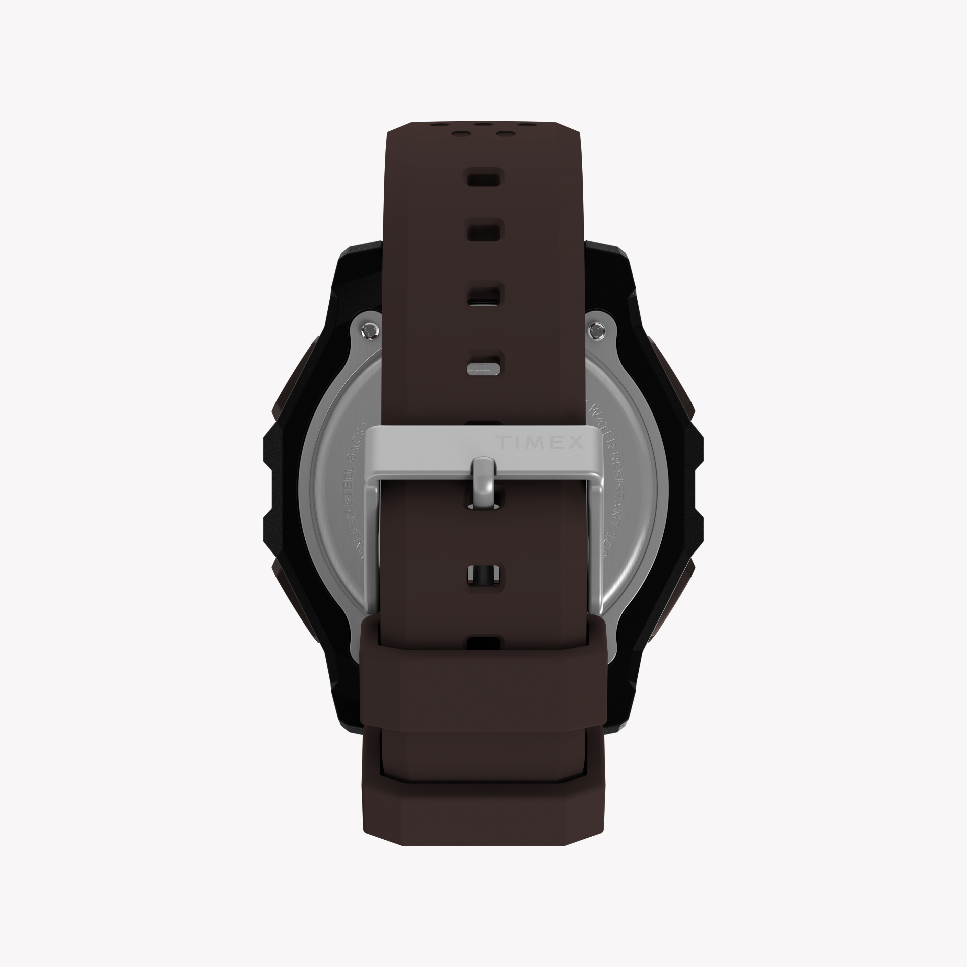 Timex Men's Black/Brown, Synthetic/Silicone | TW4B33800-3