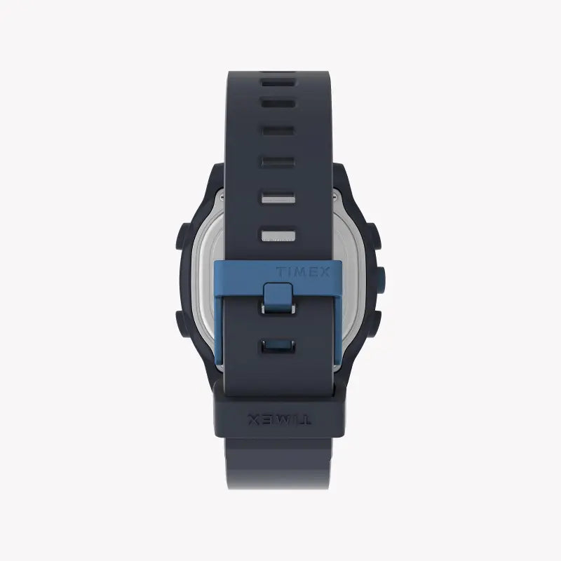 Timex Unisex Blue Silicone Watch, Digital Dial | TW5M35500-3