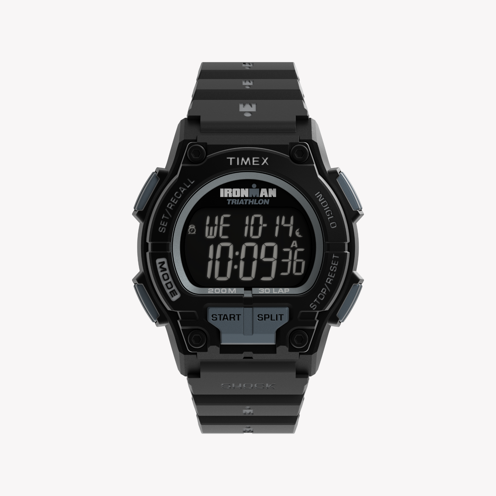 Timex Men's Black Resin Digital Watch | TW5M64800-0