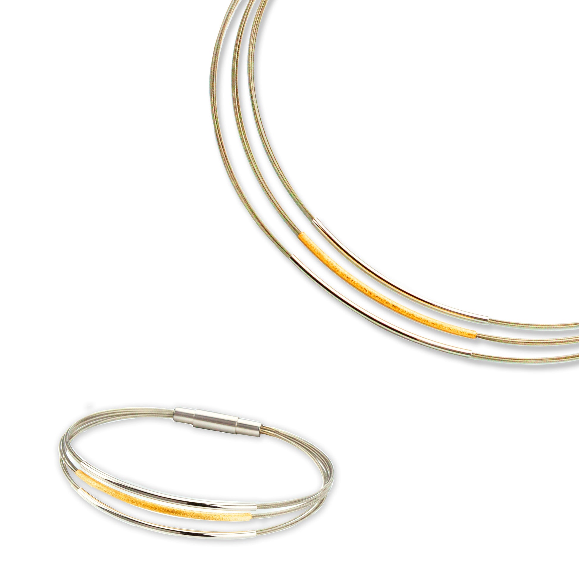 Gala Design Armband Tripple Round Gold J0021-1