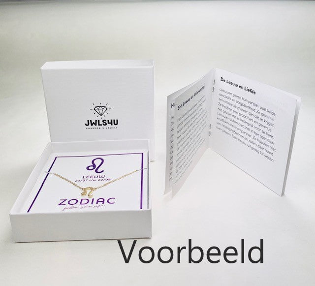 Weegschaal Ketting Goudkleur Zodiac ZN010G Jwls4u-1