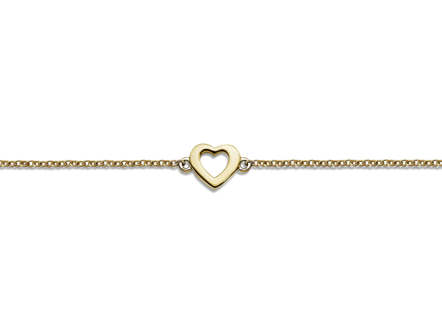 Feel the Spirit Armband Open Hart Gold-Plated XB001G-0