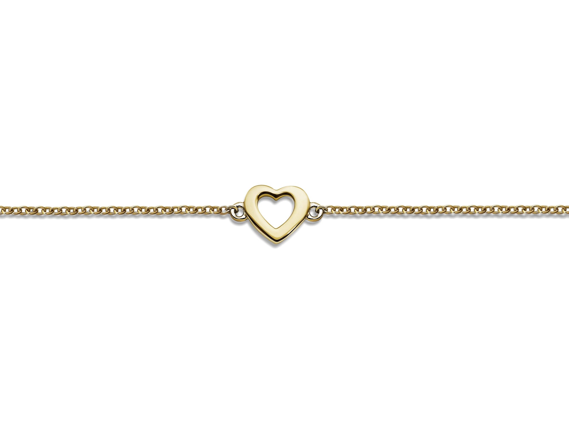 Feel the Spirit Armband Open Hart Gold-Plated XB001G-0