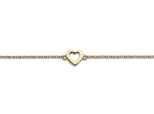 Feel the Spirit Armband Open Hart Gold-Plated XB001G-0