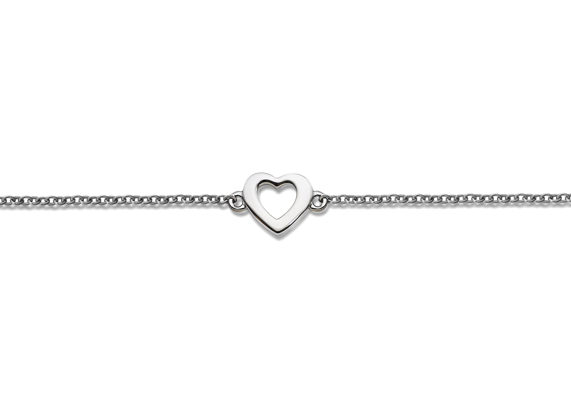 Armband Open Hartje Zilver XB001S-0
