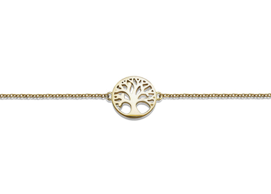 Feel the Spirit Armband Levensboom Gold-Plated XB006G-0