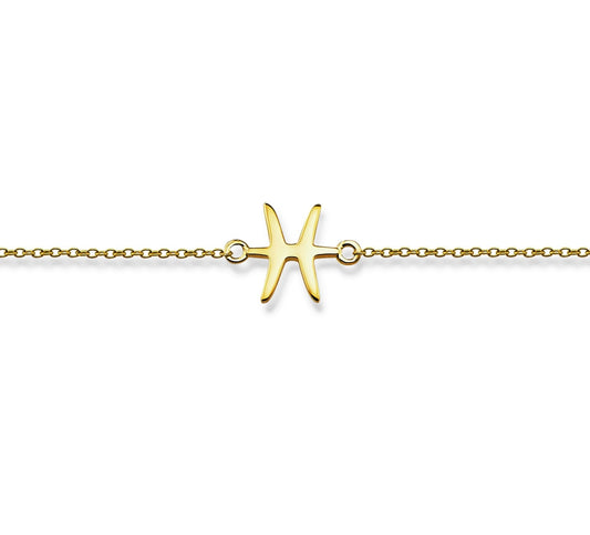 Vissen Armband Gold-Plated Zodiac ZB003G Jwls4u-0