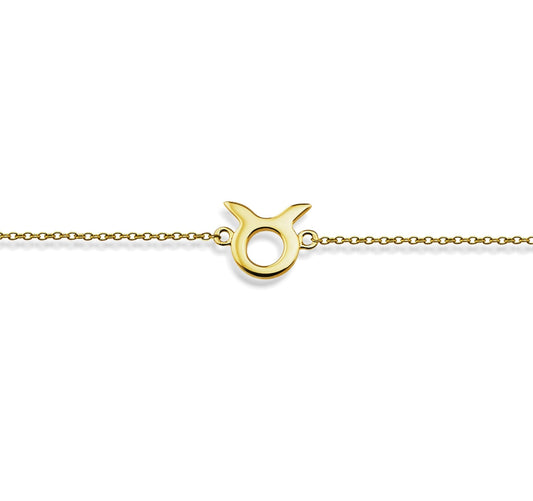 Stier Armband Gold-Plated Zodiac ZB005G Jwls4u-0