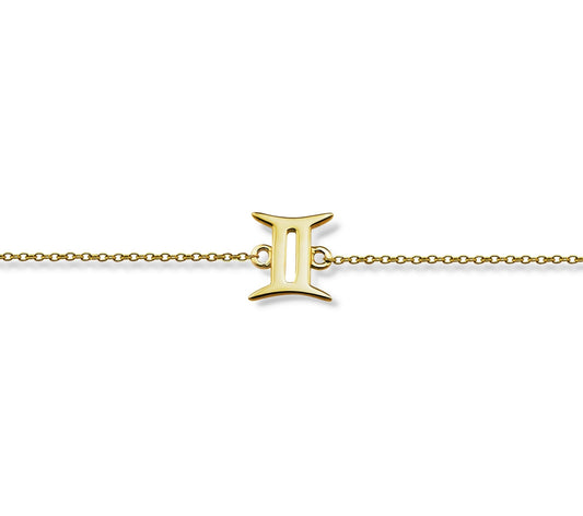 Tweelingen Armband Gold-Plated Zodiac ZB006G Jwls4u-0
