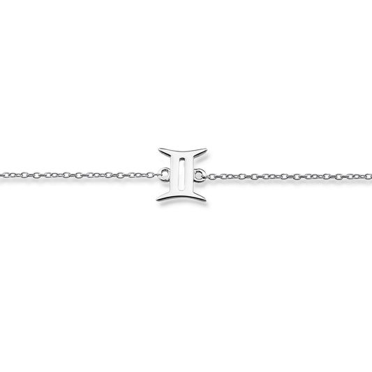 Tweelingen Armband Zilver Zodiac ZB006S-0