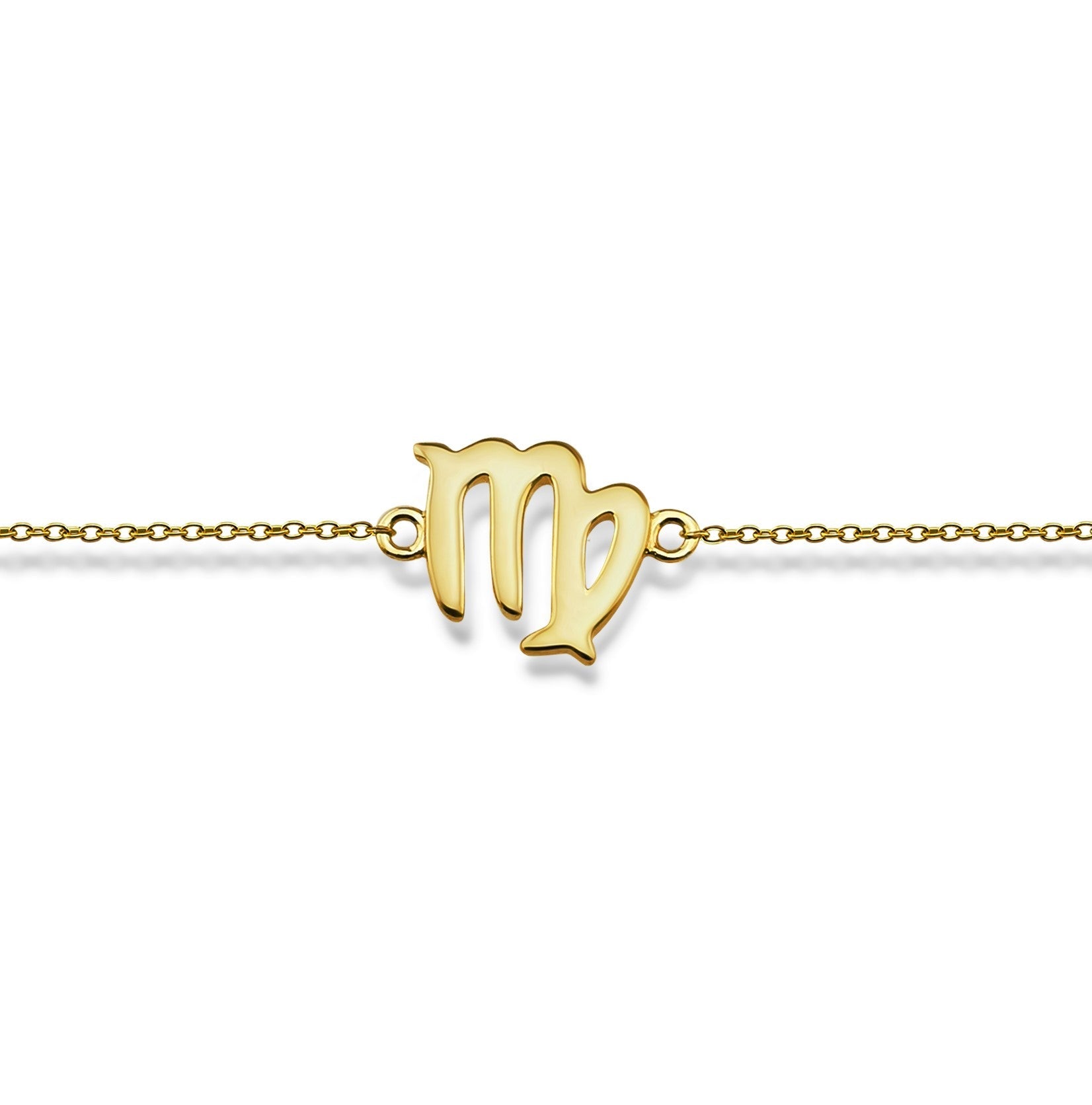 Maagd Armband Gold-Plated Zodiac ZB009G Jwls4u-0