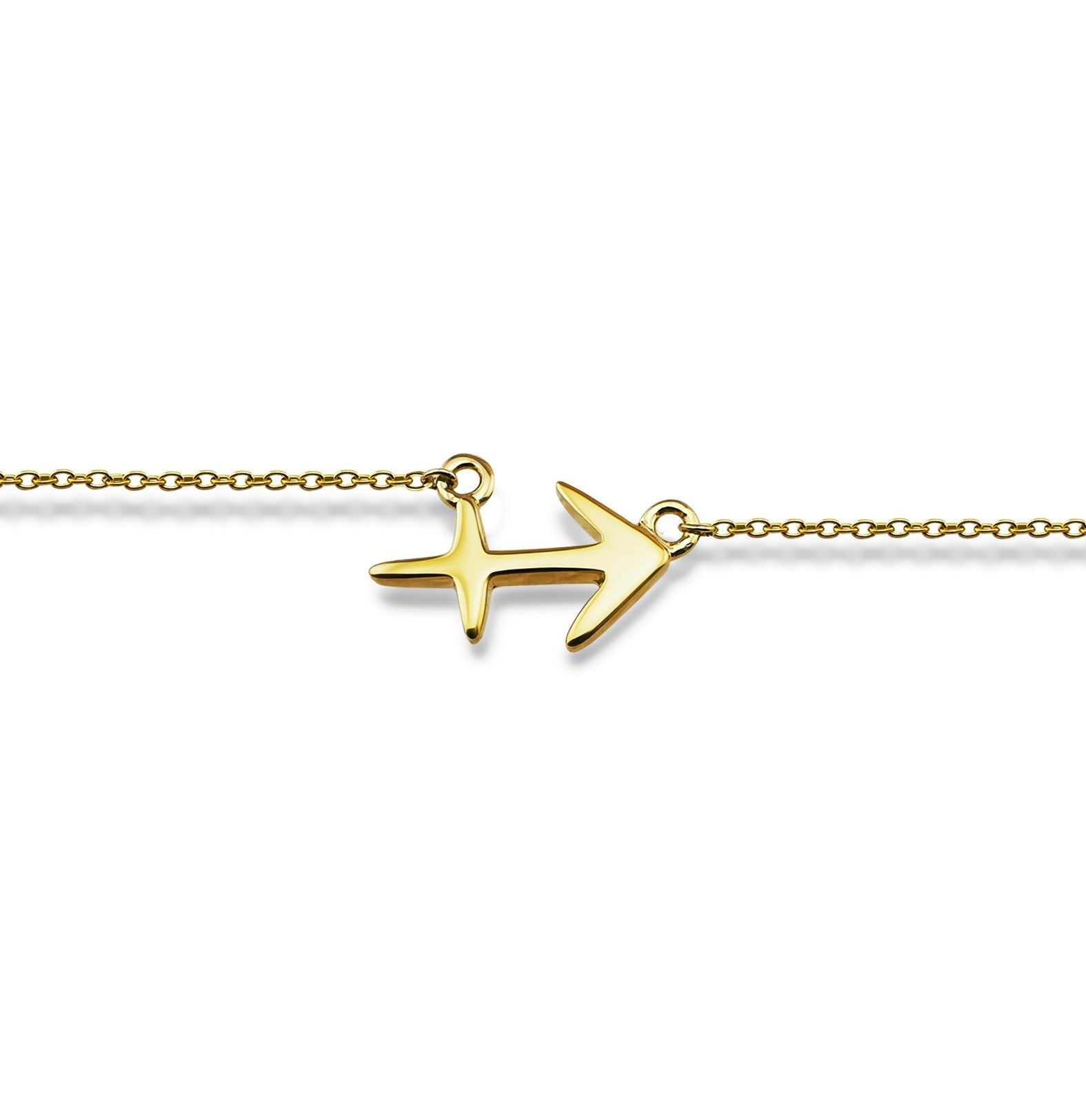 Boogschutter Armband Gold-Plated Zodiac ZB012G Jwls4u-0