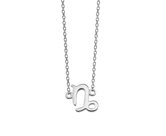Steenbok Ketting Zilver ZN001S-0
