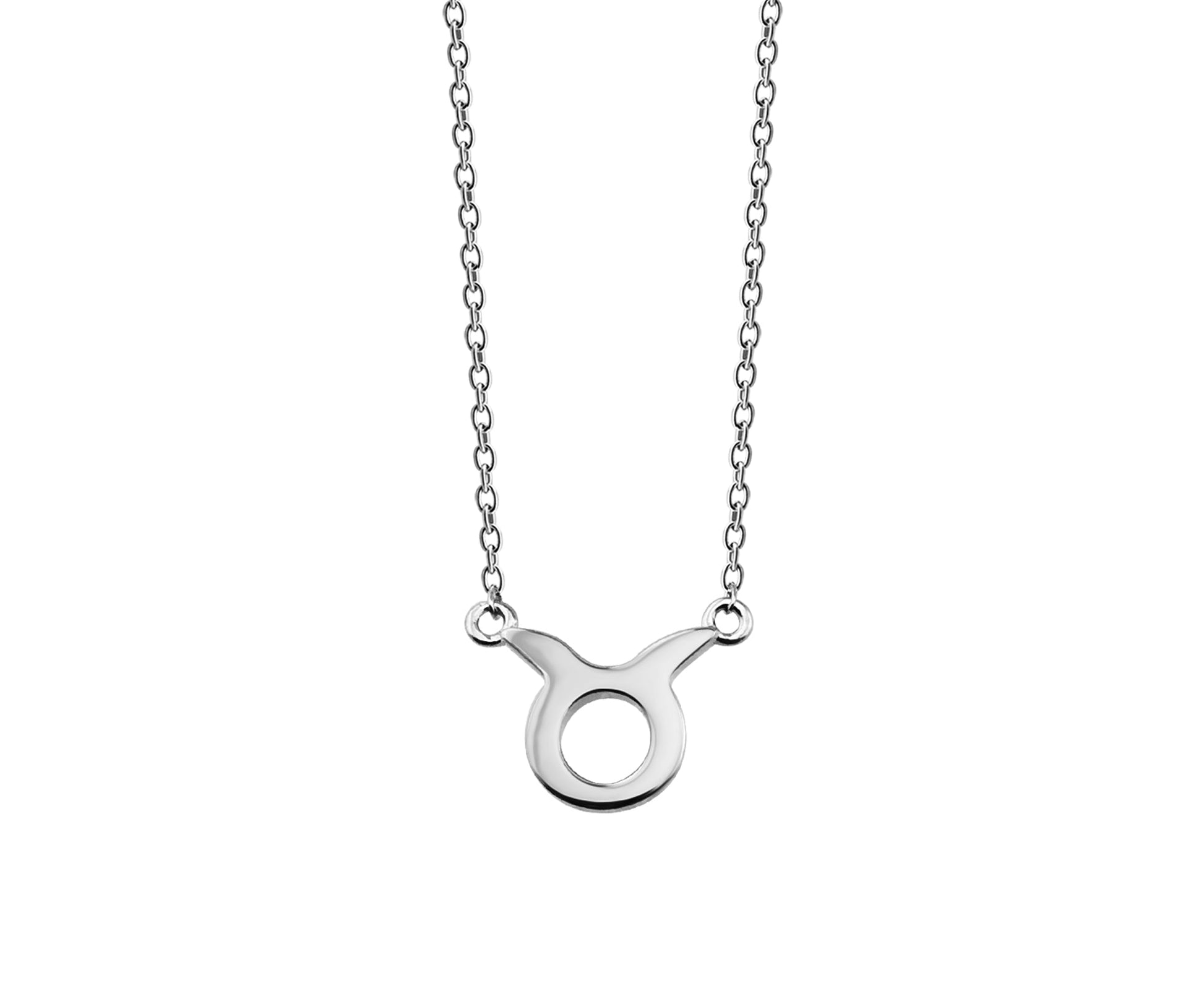 Stier Ketting Zilver Zodiac ZN005S-0