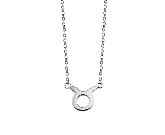Stier Ketting Zilver Zodiac ZN005S-0