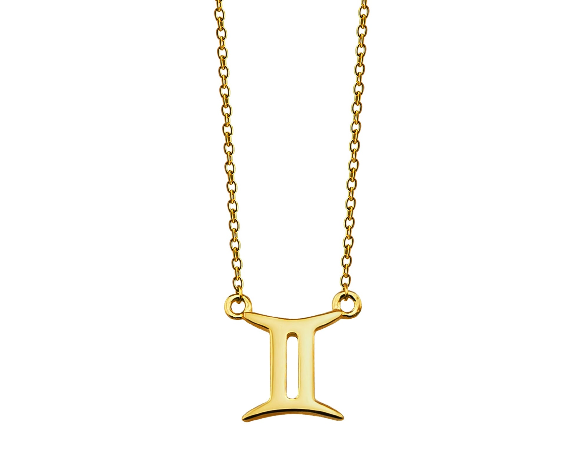 Tweelingen Ketting Goldplated Zodiac ZN006G-0