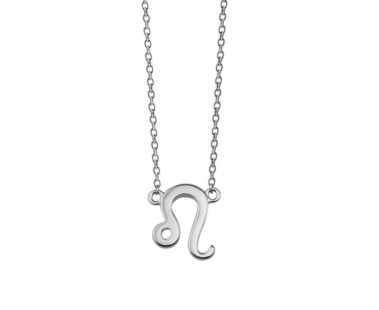 Leeuw Ketting Zilver Zodiac ZN008S-0