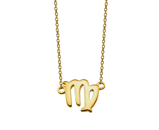 Maagd Ketting Goudkleur Zodiac ZN009G Jwls4u-0
