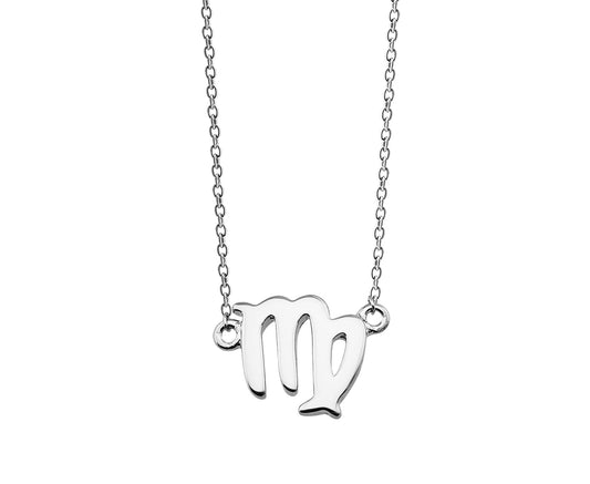 Maagd Ketting Zilver Zodiac ZN009S-0