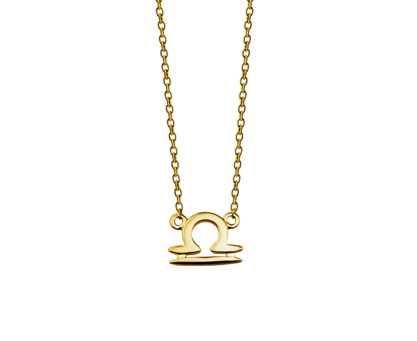 Weegschaal Ketting Goudkleur Zodiac ZN010G Jwls4u-0