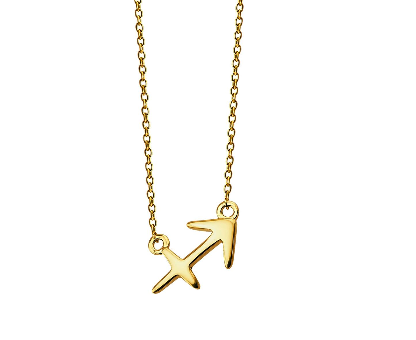 Boogschutter Ketting Goudkleur Zodiac ZN012G Jwls4u-0
