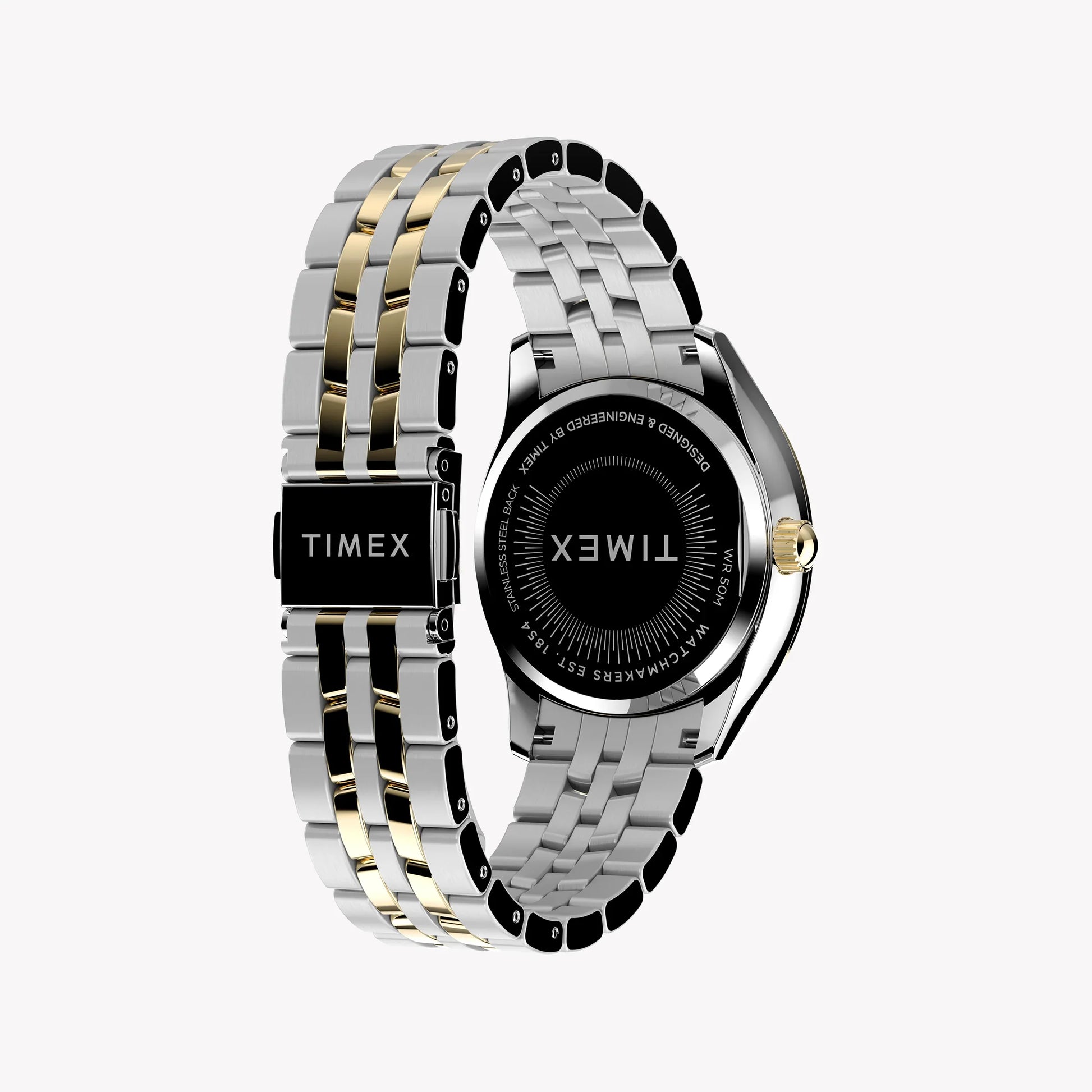 Timex Women's Two-Tone Watch, Silver & Gold | TW2W17700-1
