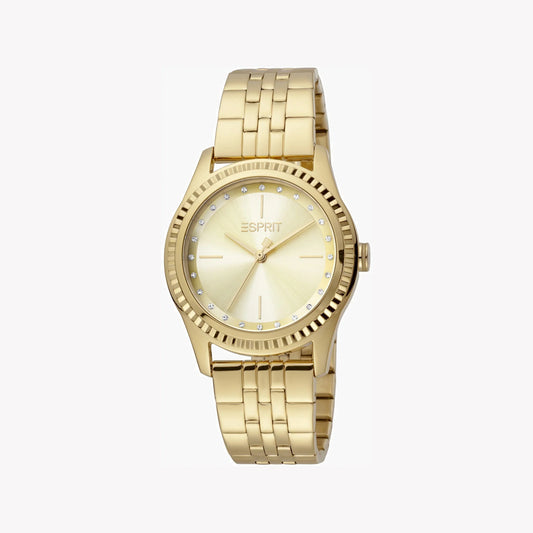 Esprit Women's Rose Gold & Silver Watch, 34mm | ES1L154M0135-0