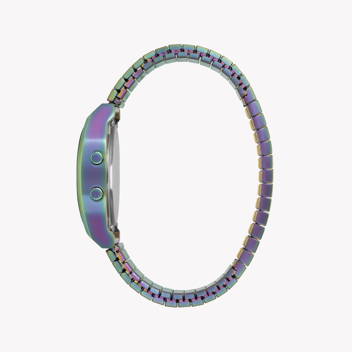 Timex Women's Purple Stainless Steel Watch, Digital Display | T80-4