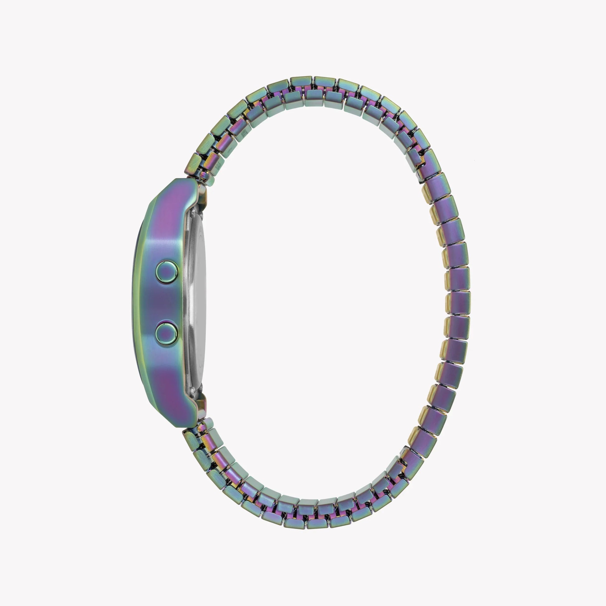 Timex Women's Purple Stainless Steel Watch, Digital Display | T80-4