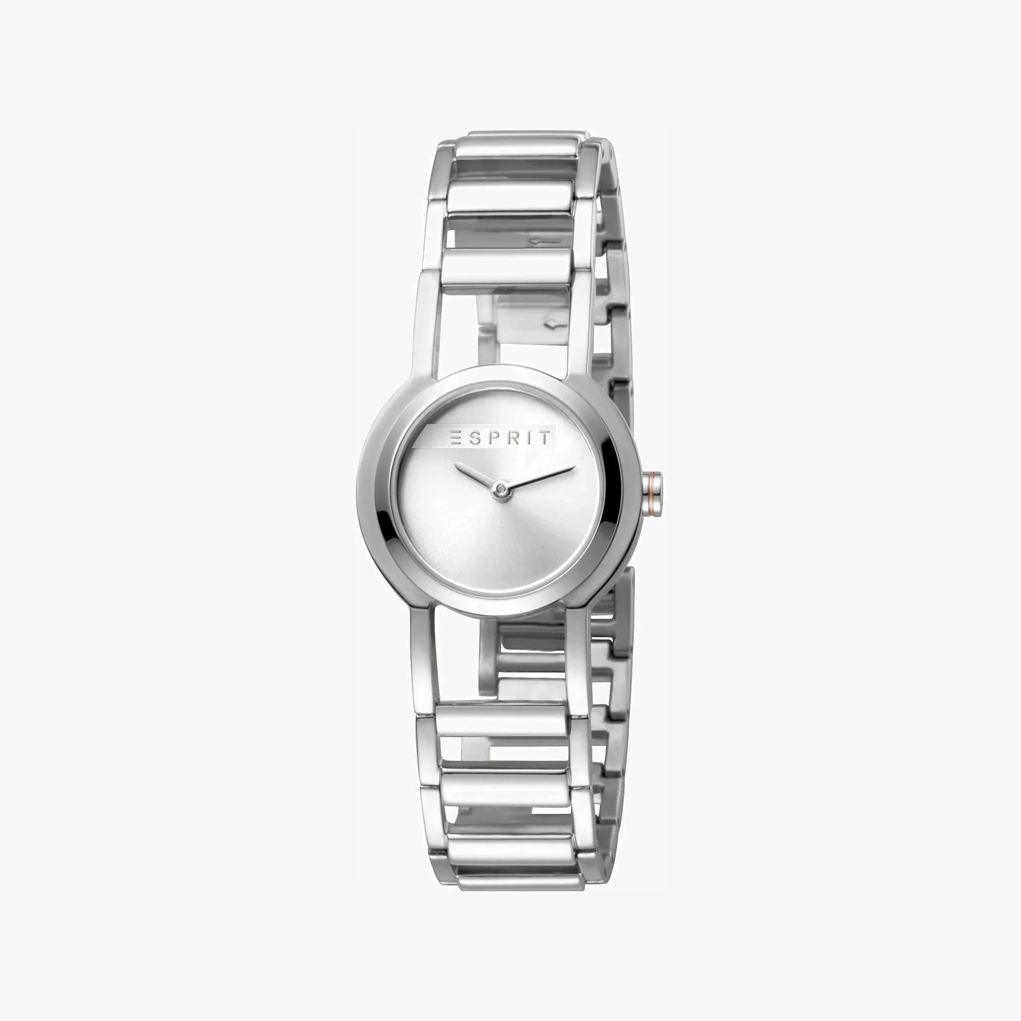 Esprit Women's Silver Stainless Steel Watch, Silver Dial | ES1L012M0035-0