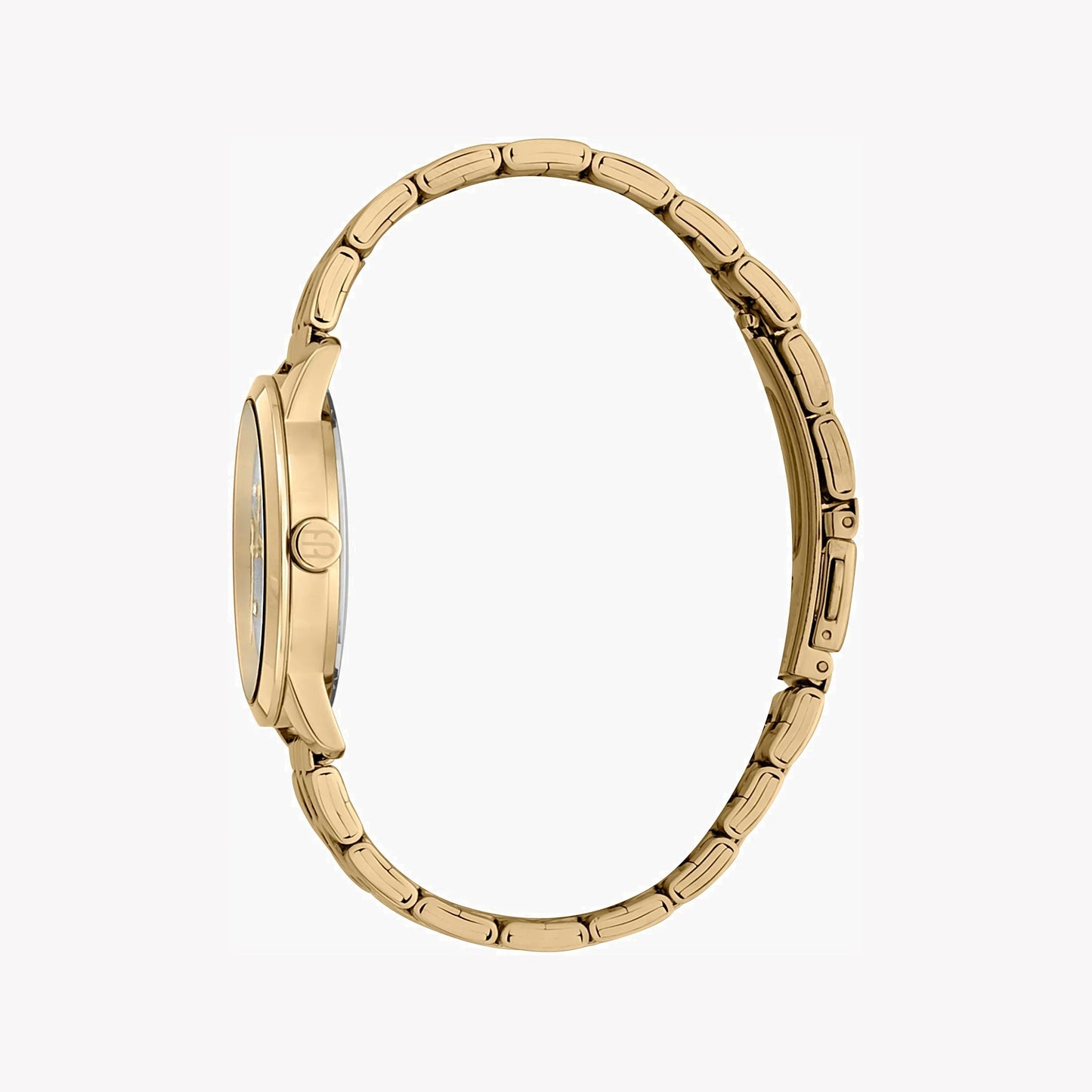 Esprit Women's Gold Stainless Steel Watch, Silver Dial | ES1L144M0025-1