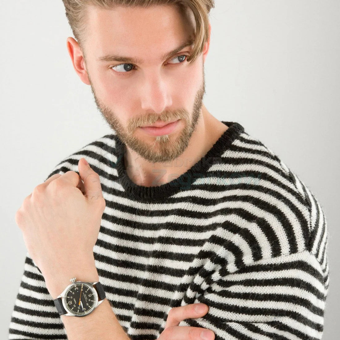 Timex Men's Black Fabric Watch, Black Dial | TW2R38500-4