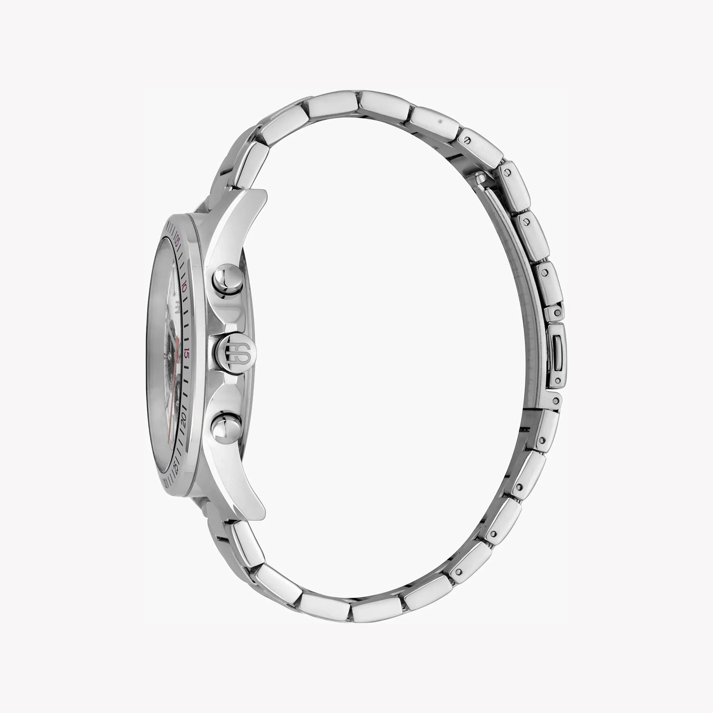 Esprit Men's Silver Stainless Steel Watch, Silver Dial | ES1G011M0075-1