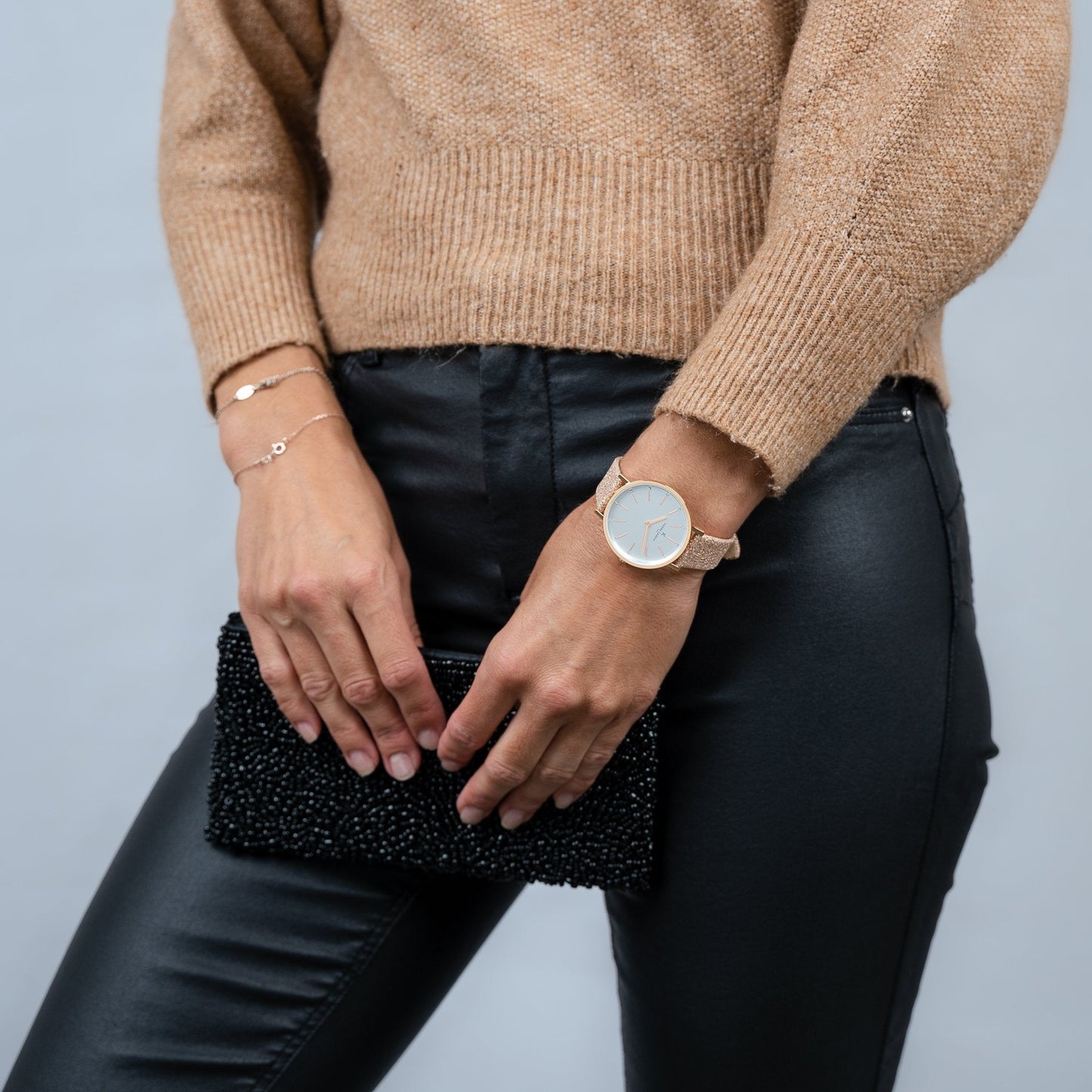 Pierre Cardin Women's Rose Gold Watch, White Dial | CBV.1112-1