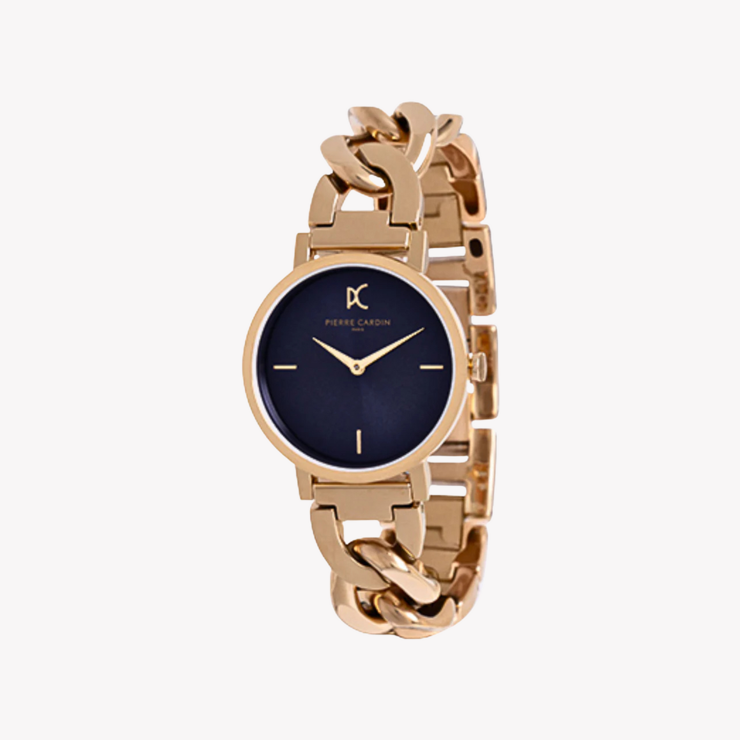 Pierre Cardin Women's Gold Watch, Blue Dial | CCM.0532-0
